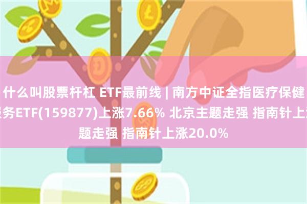 什么叫股票杆杠 ETF最前线 | 南方中证全指医疗保健设备与服务ETF(159877)上涨7.66% 北京主题走强 指南针上涨20.0%